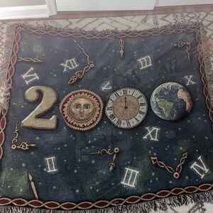 Vintage Y2K Throw Blanket